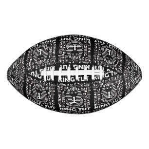 Ballon De Foot Le roi tut pharaon égyptien Hiéroglyphe Alphabet