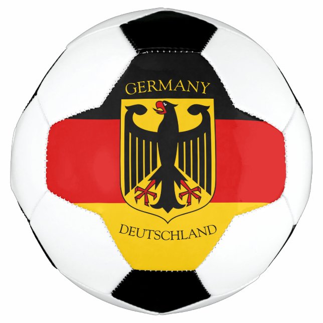 Ballon De Foot l'emblème de l'allemagne (Devant)