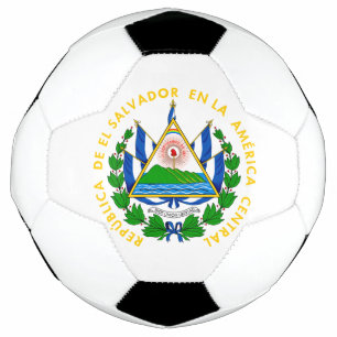 Ballon De Foot l'emblème du salvador