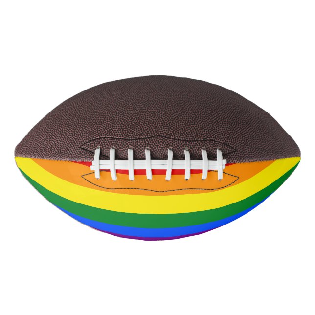 Ballon De Foot Les couleurs de l'arc-en-ciel (Devant)