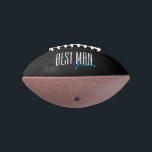Ballon De Foot Lettre Bold "Best Man" Personnalisé<br><div class="desc">Cadeaux personnalisés pour votre mariage.</div>
