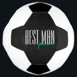 Ballon De Foot Lettres audacieuses "Best Man" Soirée de mariage p<br><div class="desc">Cadeaux personnalisés pour votre mariage.</div>