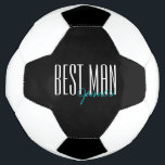Ballon De Foot Lettres audacieuses "Best Man" Soirée de mariage p<br><div class="desc">Cadeaux personnalisés pour votre mariage.</div>