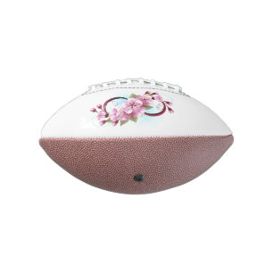 Ballon De Foot L'infini avec des fleurs de cerisier en fleurs