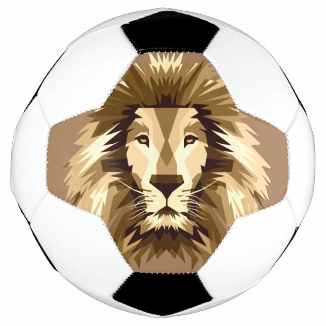 Ballon De Foot Lion africain     (Devant)