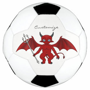 Ballon De Foot Little Red Devil Thunder_Cove