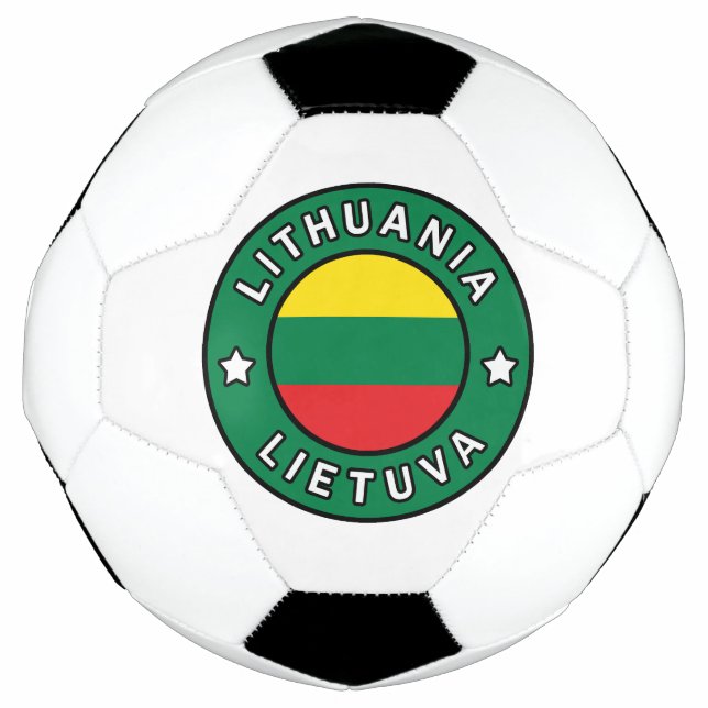 Ballon De Foot Lituanie Lietuva (Devant)