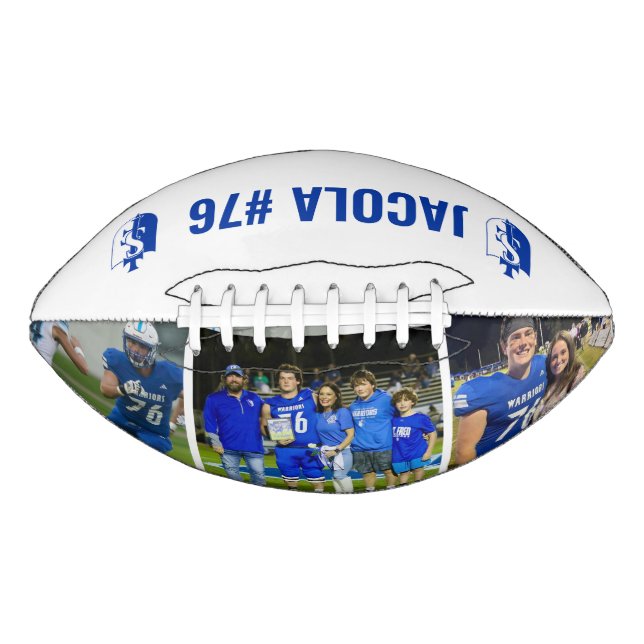 Ballon De Foot Logo de l'école personnalisée cadeau de football (Devant)