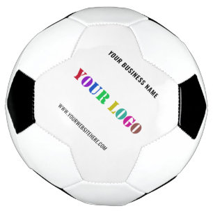 Ballon De Foot Logo de votre entreprise Texte personnalisé Modèle