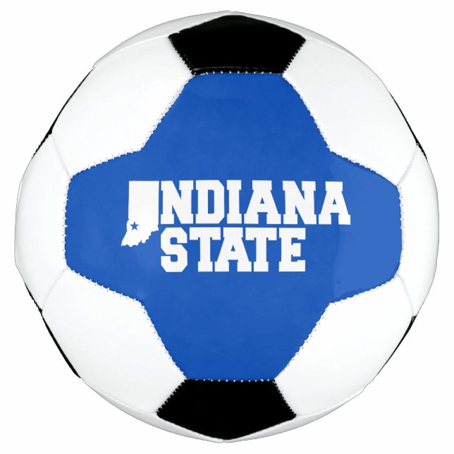 Ballon De Foot Logo Indiana State (Devant)