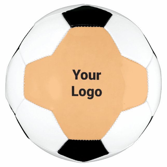 Ballon De Foot Logo personnalisé simple et élégant ici société cl (Devant)