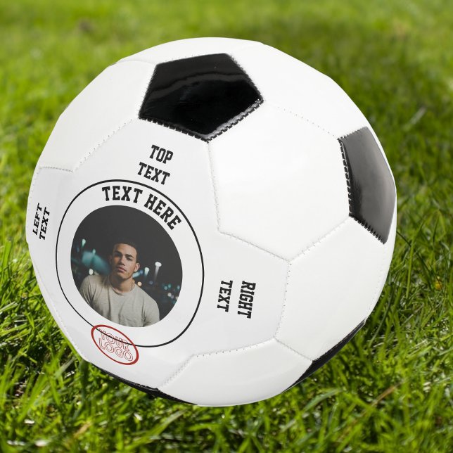 Ballon De Foot LOGO Photo personnalisée (Créateur téléchargé)