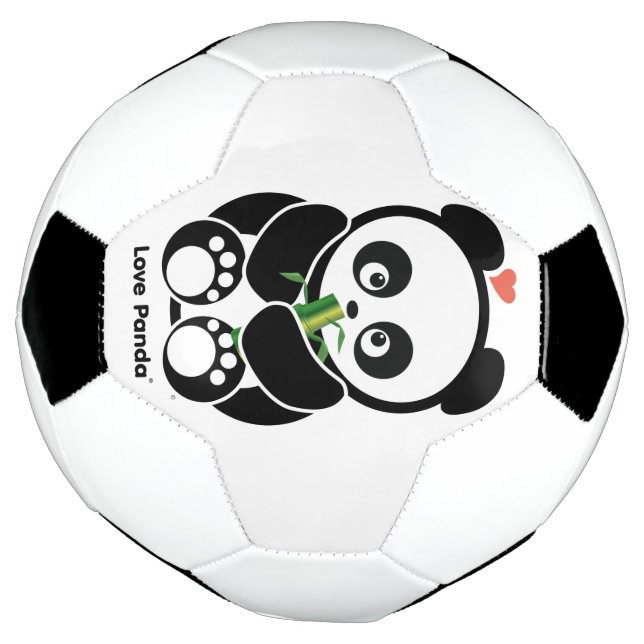 Ballon De Foot Love Panda® (Tourné)