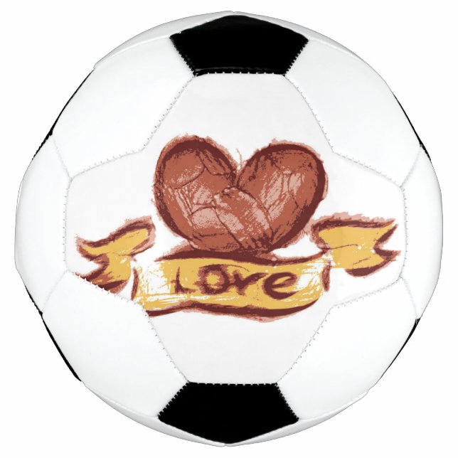 Ballon De Foot Love Soccer Ball (Devant)