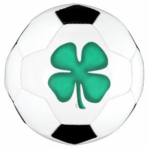 Ballon De Foot Lucky 4 Leaf Irish Clover balle de football
