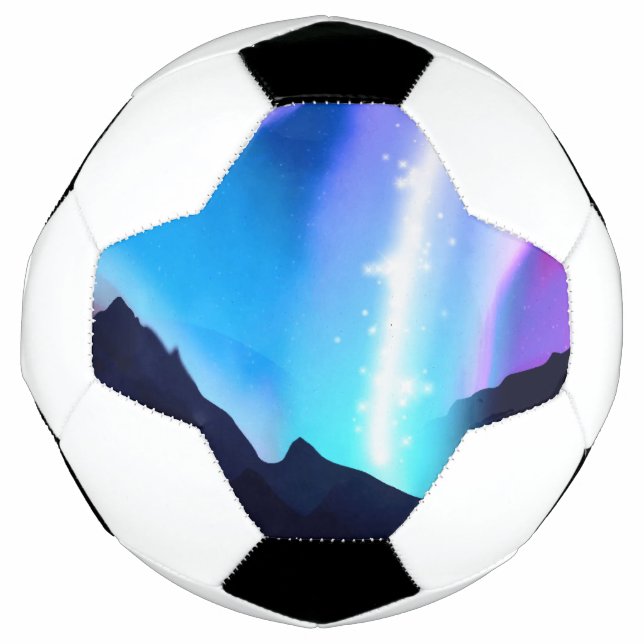 Ballon De Foot Lumières du Nord (Devant)