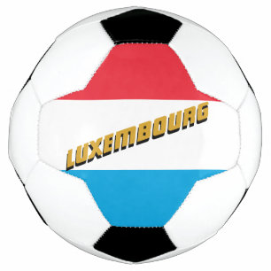 Ballon De Foot Luxembourg Football & Luxembourg Drapeau / Sports