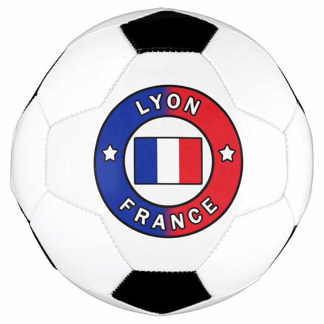 Ballon De Foot Lyon France (Devant)