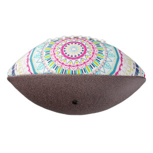 Ballon De Foot mandala coloré