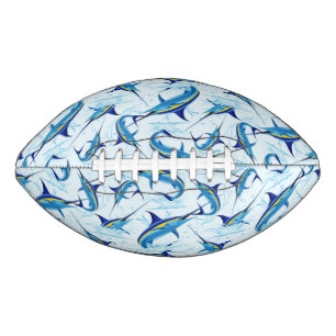 Ballon De Foot Marlin Bleu Jaillissant de l'Océan