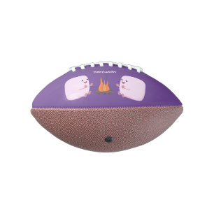 Ballon De Foot Marshmallows mignons roses par dessin animé sur le