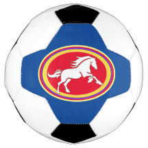 Médaillon de cheval balle de football, Country Wes
