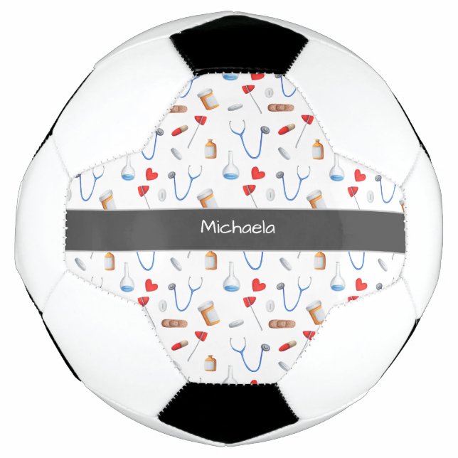 Ballon De Foot Médecin mignonne Clinique de Médecine Infirmière É (Devant)