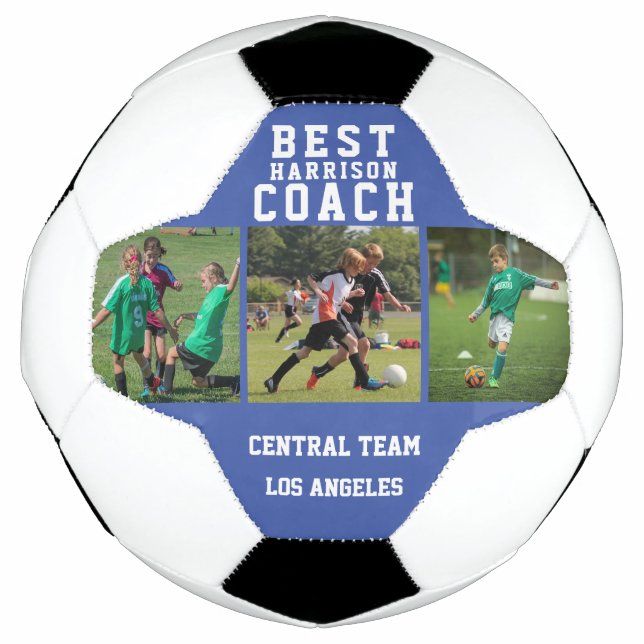 Ballon De Foot Meilleur Cadeau Coach Moderne (Devant)