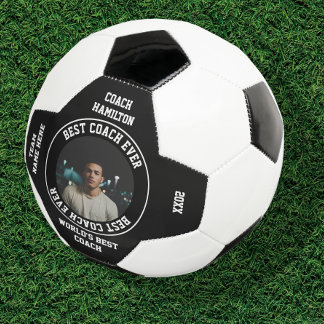 Ballon De Foot Meilleur Entraîneur photo personnalisée