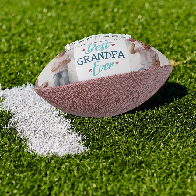 Ballon De Foot Meilleur Grand-Père | Collage de photos lettres à  (Créateur téléchargé)