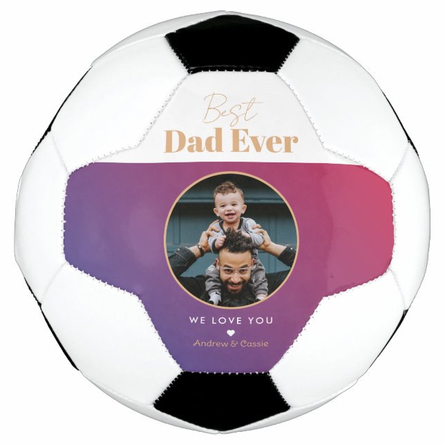 Ballon De Foot Meilleur papa (Devant)
