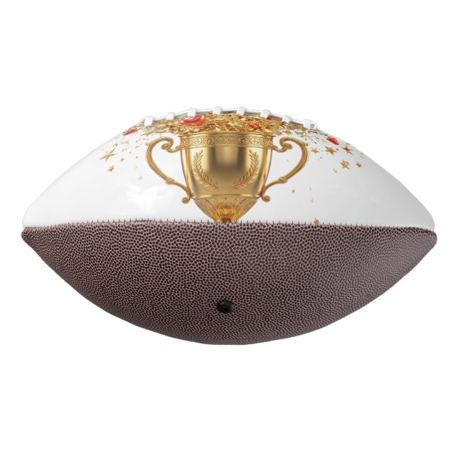 Ballon De Foot Meilleur Papa du Monde (Tourné à 270°)