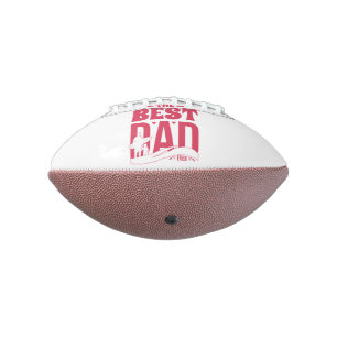 Ballon De Foot Meilleur Papa du Monde – Silhouette de Papa et Enf