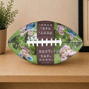 Ballon De Foot Meilleur Papa Ever 4 Photos Football Souvenir