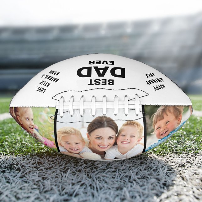 Ballon De Foot Meilleur papa jamais 3 photo (Créateur téléchargé)