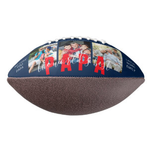 Ballon De Foot MEILLEUR PAPA personnalisé photo personnalisée au