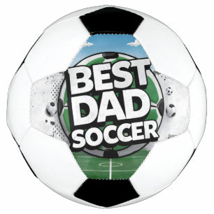 Ballon De Foot Meilleur papa soccer graffiti fête des pères balle