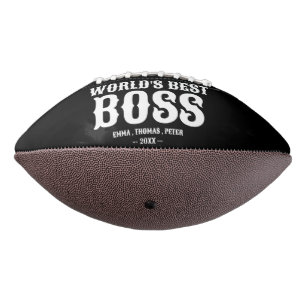 Ballon De Foot Meilleur patron du monde pour le cadeau de la Jour