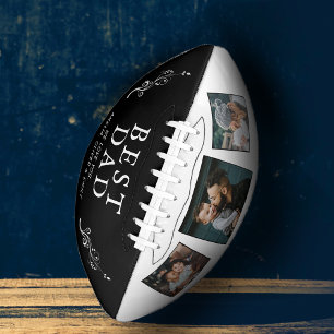 Ballon De Foot Meilleur père Foliage 3 Photo personnalisée Collag