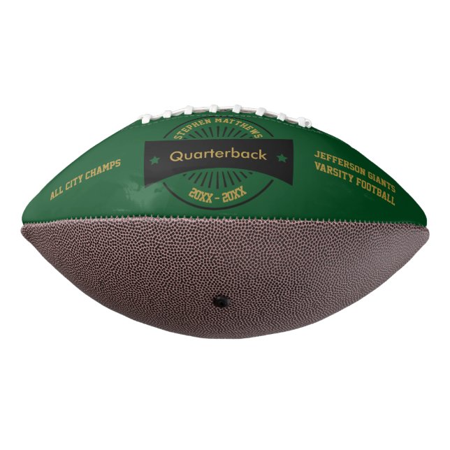 Ballon De Foot Méménite de football senior - Badge noir (Tourné à 270°)