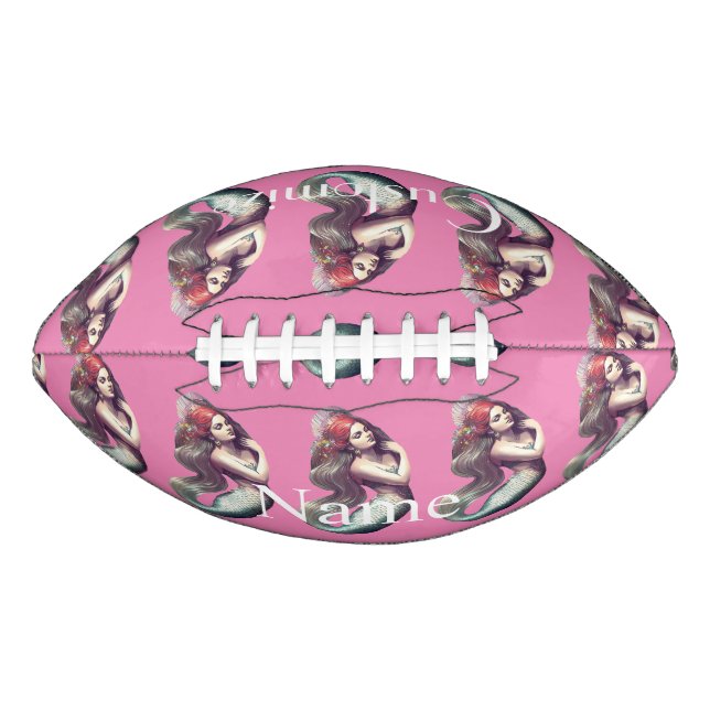 Ballon De Foot Mermaid Beauté de Redhead Thunder_Cove (Devant)