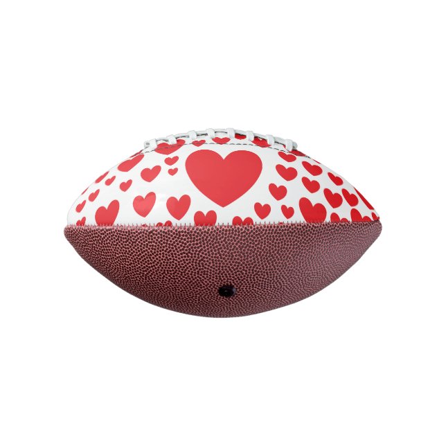 Ballon De Foot Mini-football Red Hearts (Tourné à 270°)