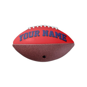 Ballon De Foot Mini RED ET MARINE BLUE Football personnalisé