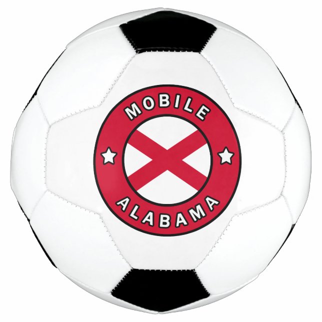 Ballon De Foot Mobile Alabama (Devant)