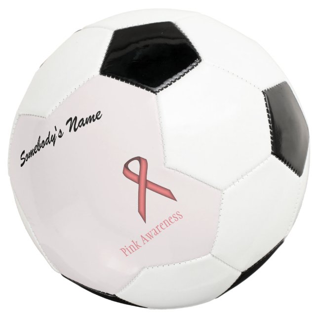 Ballon De Foot Modèle de carbone rose standard par Kenneth Yoncic (3/4)