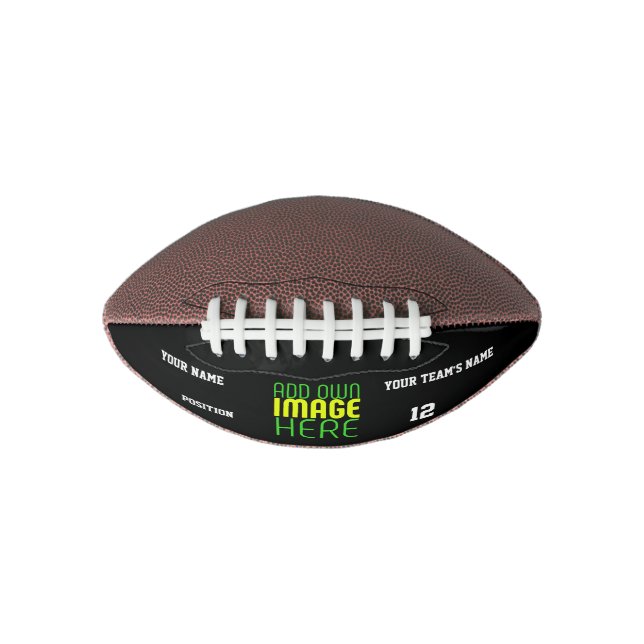 BALLON DE FOOT MODÈLE DE TEXTE D'IMAGE NOIRE SIMPLE ET MODERNE (Devant)
