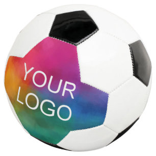 Ballon De Foot Modèle d'image du logo de l'entreprise