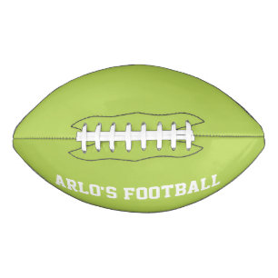 Ballon De Foot Moderne Lime Green Football Personnalisé pour enfa
