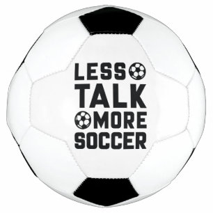 Ballon De Foot Moins de parler plus de soccer