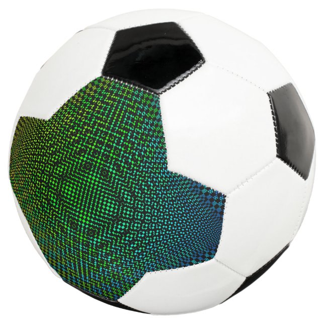 Ballon De Foot Moire Checkers par Kenneth Yoncich (3/4)
